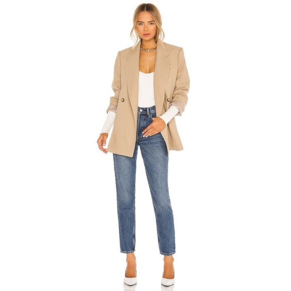 Re/Done Denim - REDONE High Rise Straight Cut Button-fly Jeans size 26